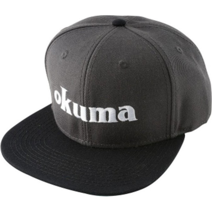 Кепка OKUMA Flat Peaked, чёрная PA01C022K